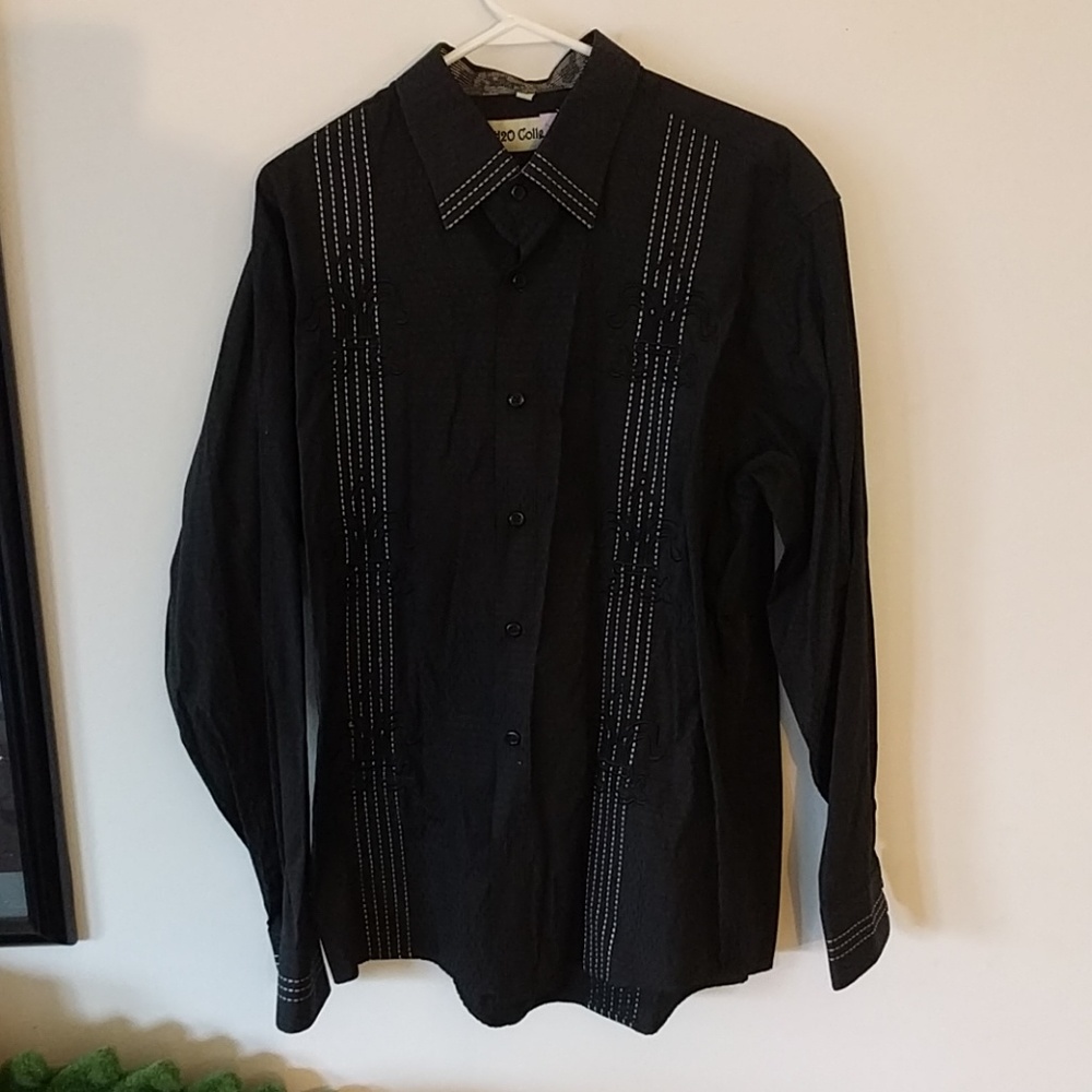 H2O Collection Black XL Long Sleeve Shirt